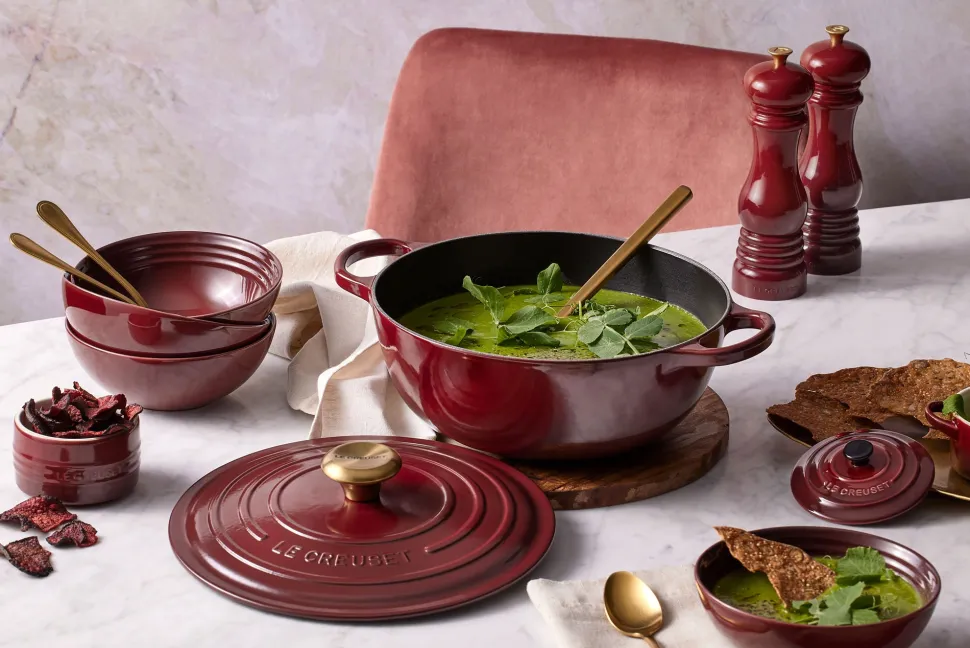Braadpan Le Creuset Signature Rond Garnet 22 cm