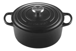 Braadpan Le Creuset Signature Rond Mat Zwart 24 cm 2024
