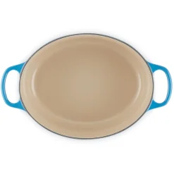 Le Creuset Braadpan Signature Ovaal Azure 27 cm Clearance