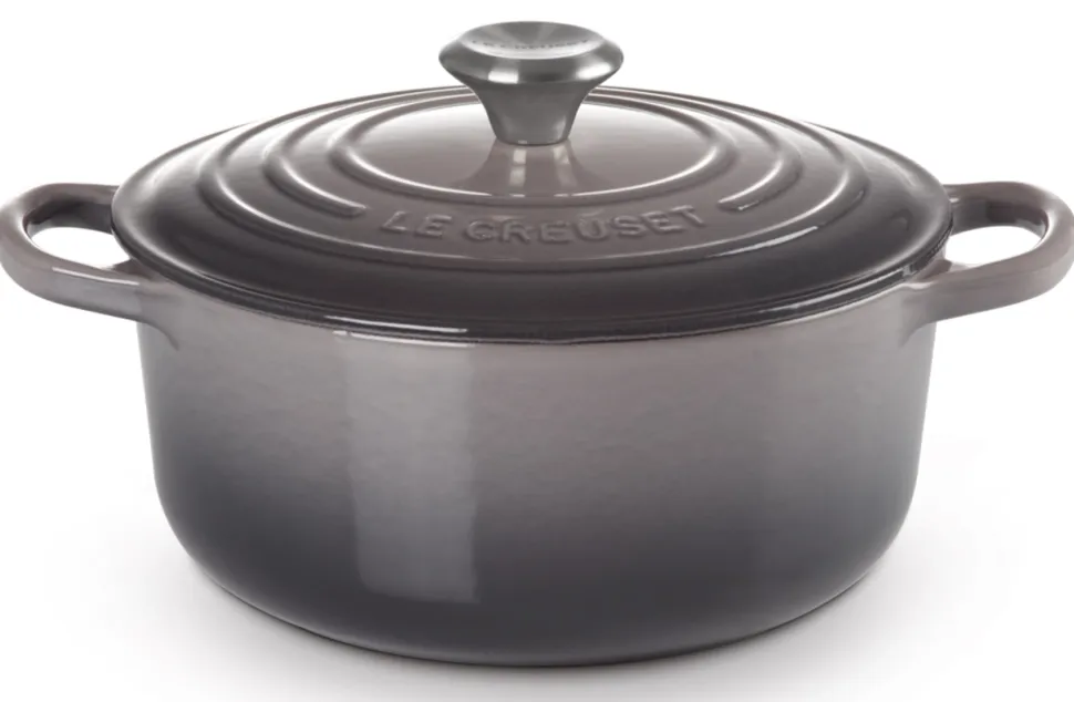 Braadpan Le Creuset Signature Rond Rond Flint 20 cm