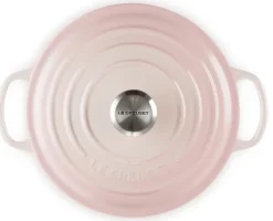 Braadpan Le Creuset Signature Rond Shell Pink 20 cm