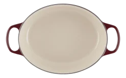 Le Creuset Braadpan Signature Ovaal Garnet 29 cm Hot