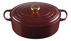Le Creuset Braadpan Signature Ovaal Garnet 29 cm Hot