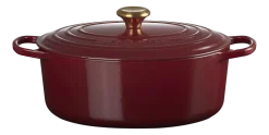 Le Creuset Braadpan Signature Ovaal Garnet 29 cm Hot