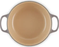 Le Creuset Braadpan Signature Rond Flint 24 cm Hot