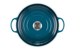 Braadpan Le Creuset Signature Rond Deep Teal 26 cm