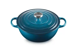 Braadpan Le Creuset Signature Rond Deep Teal 26 cm
