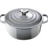 Braadpan Le Creuset Signature Rond Mist Grey 24 cm