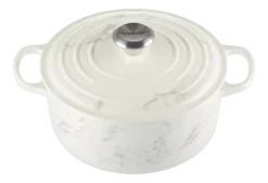 Le Creuset Braadpan Signature Rond Marble 24 cm