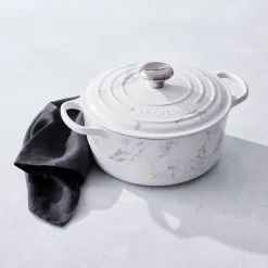 Le Creuset Braadpan Signature Rond Marble 24 cm