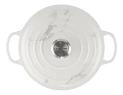 Le Creuset Braadpan Signature Rond Marble 24 cm