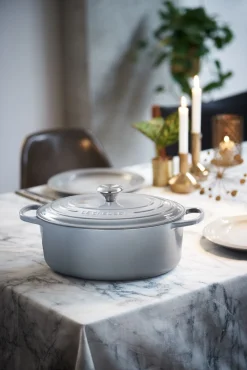 Le Creuset Braadpan Signature Ovaal Mist Grey 29 cm Best