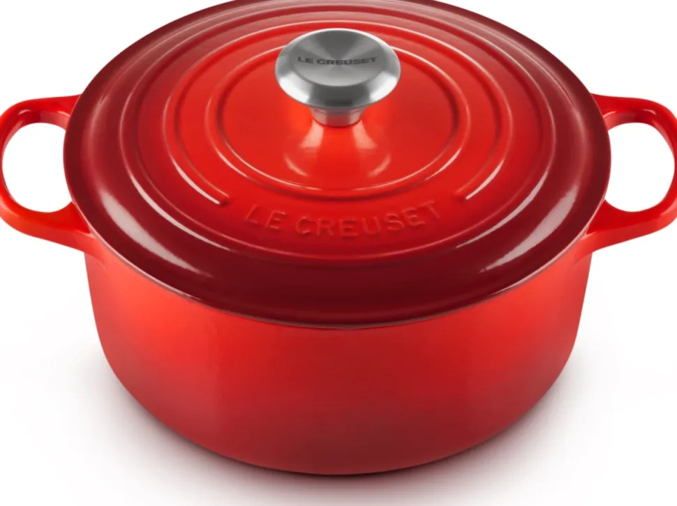 Braadpan Le Creuset Signature Rond Kersenrood 24 cm