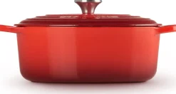 Le Creuset Braadpan Signature Ovaal Kersenrood 29 cm Best