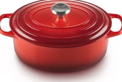 Le Creuset Braadpan Signature Ovaal Kersenrood 29 cm Best