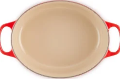 Le Creuset Braadpan Signature Ovaal Kersenrood 29 cm Best