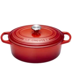 Braadpan Le Creuset Signature Ovaal Kersenrood 35 cm