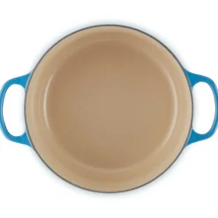 Le Creuset Braadpan Signature Rond Azure 34 cm Hot