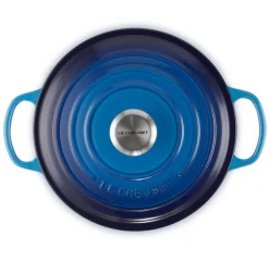 Le Creuset Braadpan Signature Rond Azure 34 cm Hot