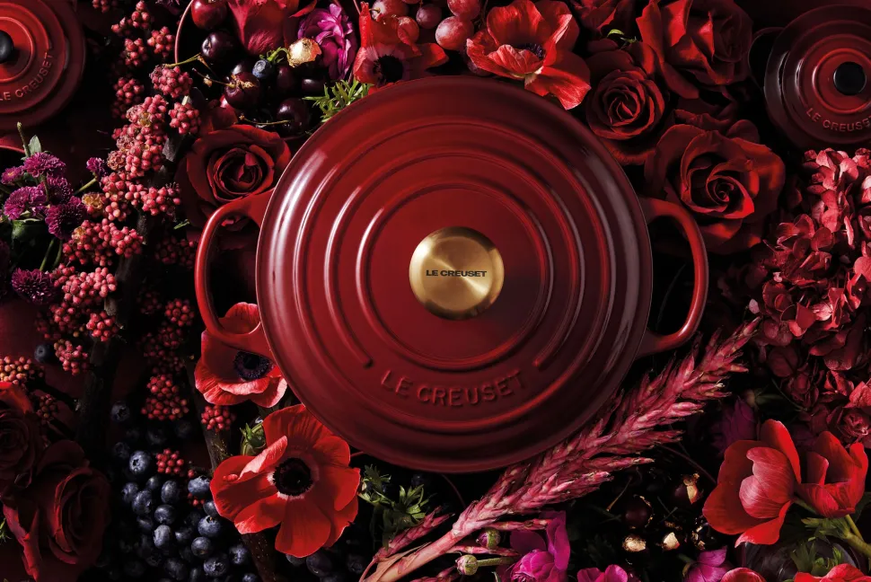 Braadpan Le Creuset Signature Rond Garnet 20 cm