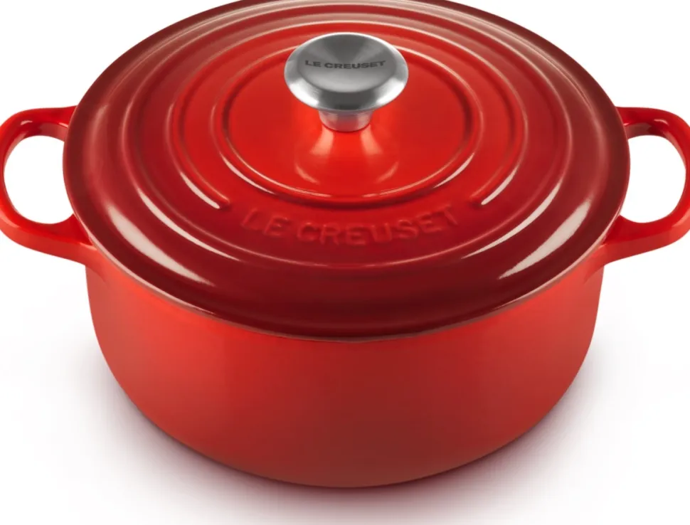Braadpan Le Creuset Signature Rond Kersenrood 22 cm