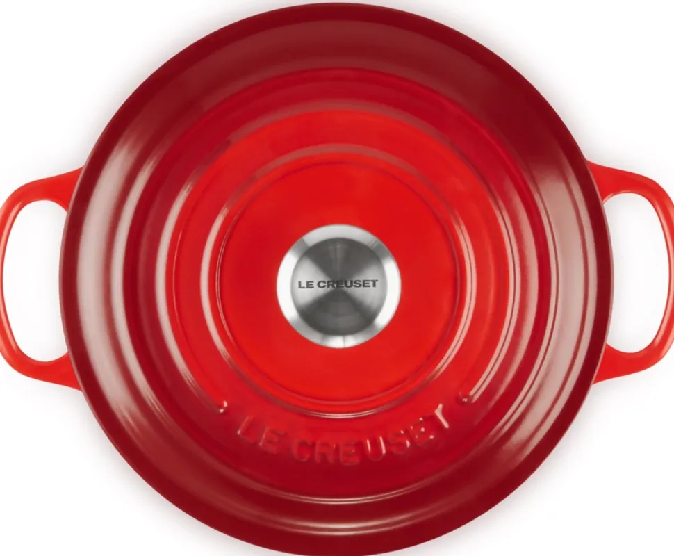 Braadpan Le Creuset Signature Rond Kersenrood 22 cm