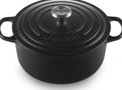 Braadpan Le Creuset Signature Rond Mat Zwart 26 cm