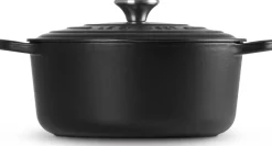Braadpan Le Creuset Signature Rond Mat Zwart 26 cm