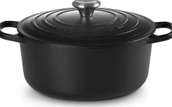 Braadpan Le Creuset Signature Rond Mat Zwart 26 cm