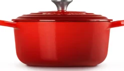 Le Creuset Braadpan Signature Rond Kersenrood 20 cm Sale