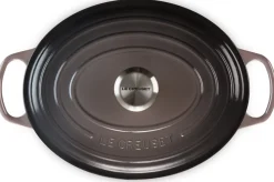 Le Creuset Braadpan Signature Ovaal Flint 31 cm Outlet