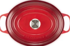 Braadpan Le Creuset Signature Ovaal Kersenrood 31 cm