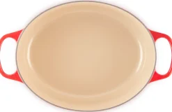 Braadpan Le Creuset Signature Ovaal Kersenrood 31 cm