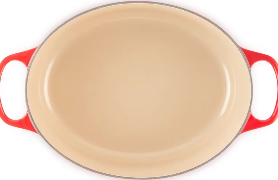 Braadpan Le Creuset Signature Ovaal Kersenrood 31 cm