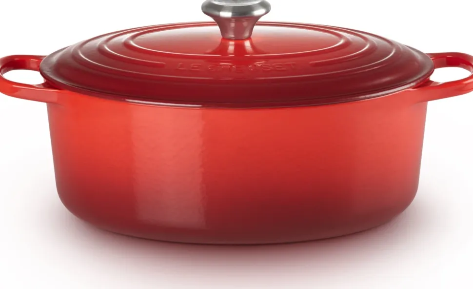 Braadpan Le Creuset Signature Ovaal Kersenrood 31 cm