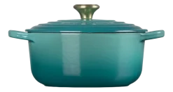 Braadpan Le Creuset Signature Bleu Riviera 20 cm