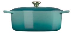 Le Creuset Braadpan Signature Bleu Riviera Hot