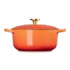 Braadpan Le Creuset Signature Rond Flamme Dorée 20 cm