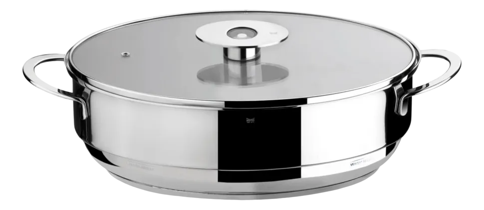 Braadpan Mepra Naturalmente Zilver 48 cm