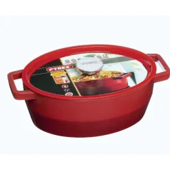 Pyrex Braadpan Slowcook Ovaal Rood 3,8 L