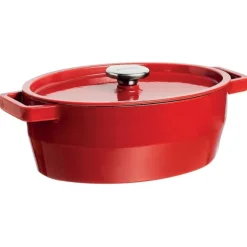 Pyrex Braadpan Slowcook Ovaal Rood 3,8 L