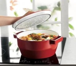 Pyrex Braadpan Slowcook Rond Rood 3,6 L Best