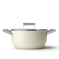 Braadpan Smeg 50's Style Crème 24 cm