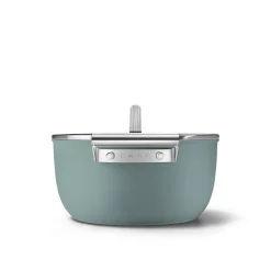 Braadpan Smeg 50's Style Emerald Green 24 cm