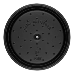 Staub Braadpan Cocotte Laag Rond Zwart Best