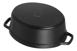 Braadpan Staub Cocotte Ovaal Zwart 41 cm