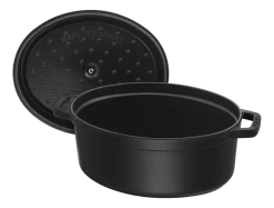Staub Braadpan Cocotte Ovaal Zwart Discount