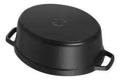 Staub Braadpan Cocotte Ovaal Zwart Discount