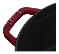 Braadpan Staub Cocotte Rond Bordeaux 26 cm