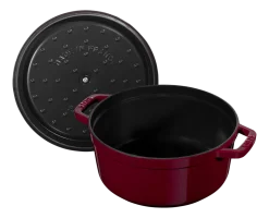 Braadpan Staub Cocotte Rond Bordeaux 26 cm